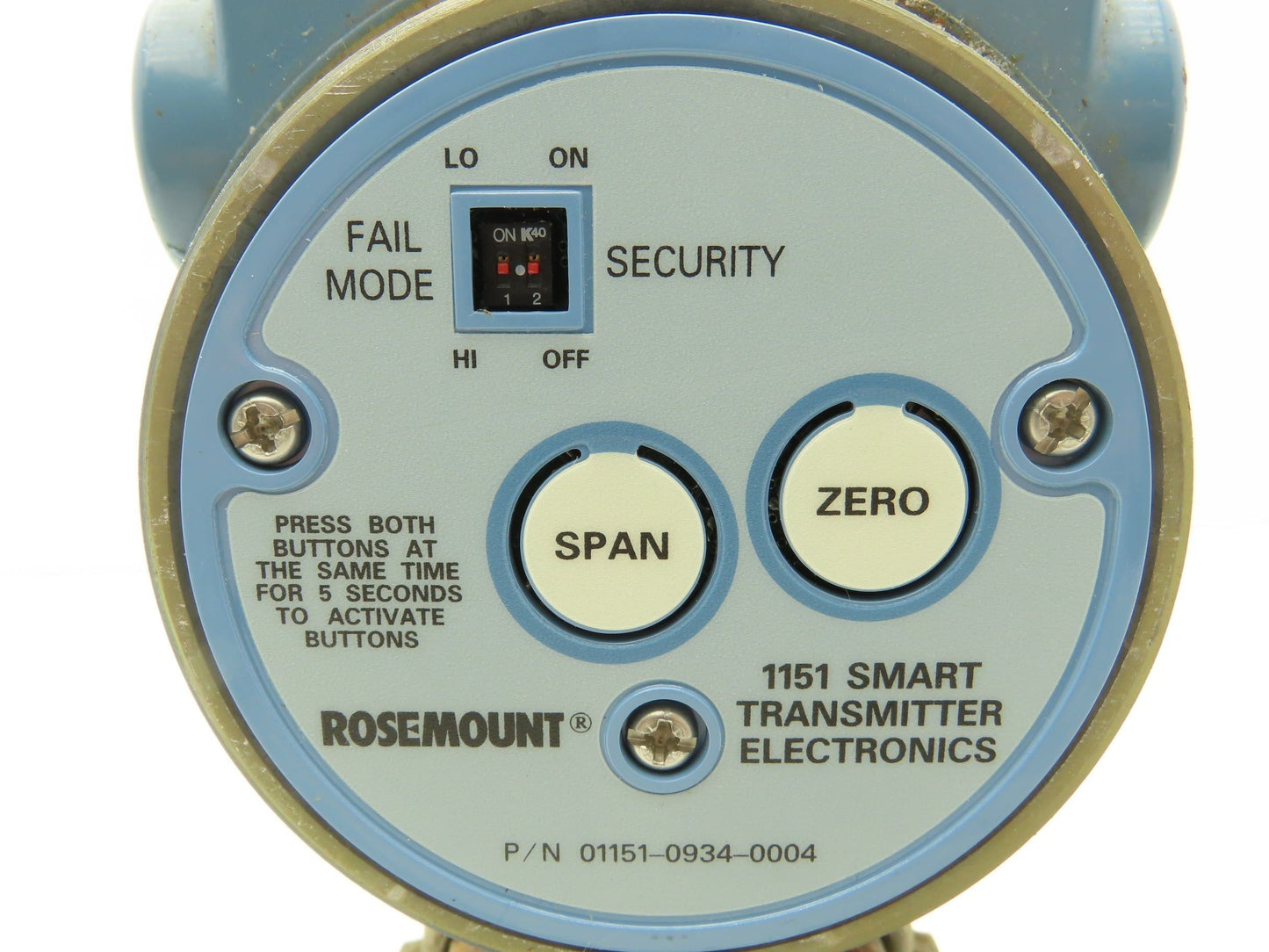 Rosemount 1151DP4S52 1151DP4S52 Pressure Transmitter 45VDC 2000 PSI