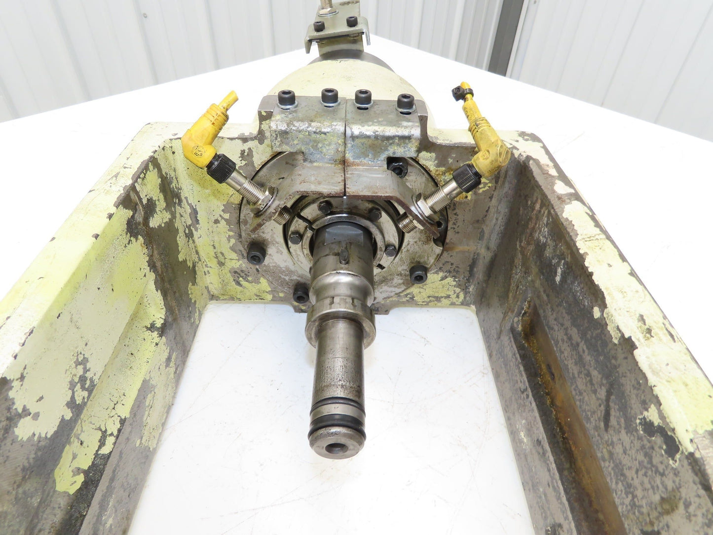 Okuma MA-60HB Lathe Milling Machine Spindle Piston Actuator Cylinder Assembly