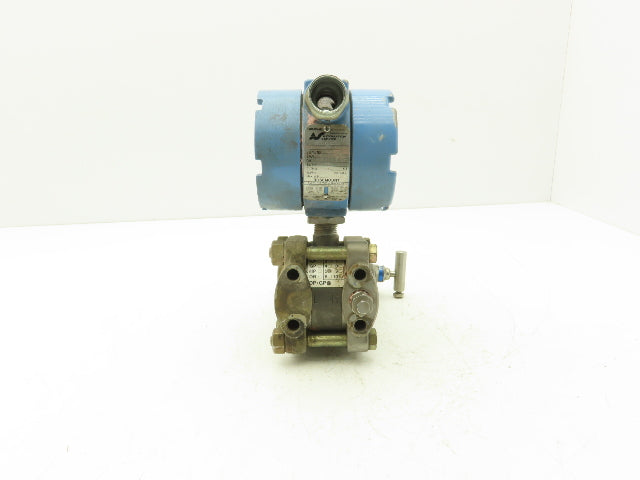 Rosemount M-618SCT316SS 1151GP5E22B1 Pressure Transmitter 45VDC & Valve