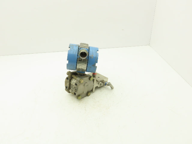 Rosemount M-618SCT316SS 1151GP6E22B1DF Pressure Transmitter 45VDC 100PSI & Valve