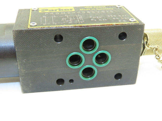 Parker PRDM2PP06SVG15 Hydraulic Pressure Reducing Valve Module 5000psi