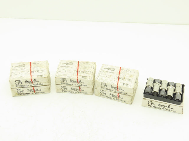 Parker 10-4 Stainless Steel Tube End Reducer Lot of 35