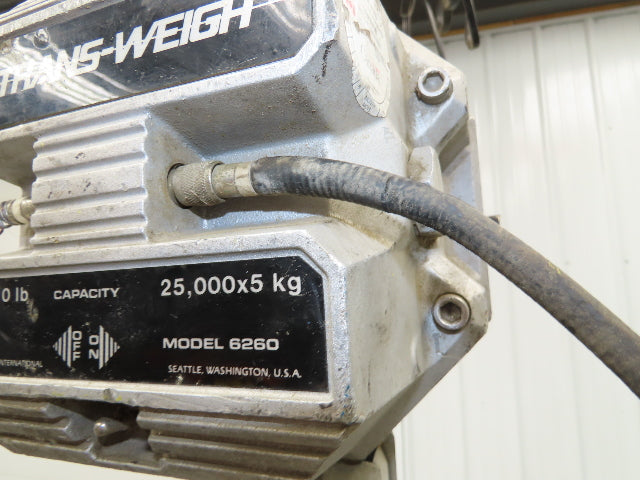 MSI MSI-6260C Trans-Weigh CellScale RF Digital Crane Scales 50000 x 10 lb