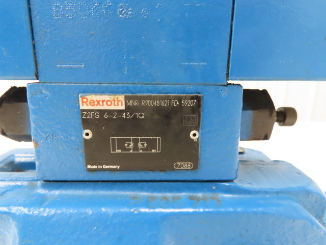 Rexroth 4WE6D61/EW110N9DAL Directional Solenoid Valve H-4WEH25U64/6EW110N9ES2DAL