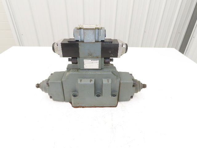 Rexroth H-4WEH25Q60/6BW110NTS2DAL Hydraulic Directional Solenoid Valve Assy 110V
