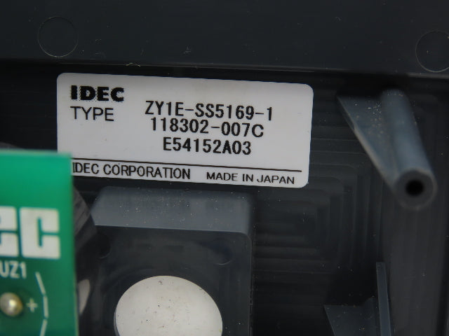 Idec ZY1E-SS5169-1 Lzumi Door Interlock Release Control Panel
