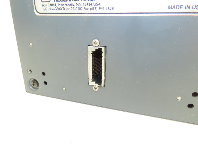 Research Inc 8751 Dimension Control Panel Operator Human Machine Interface