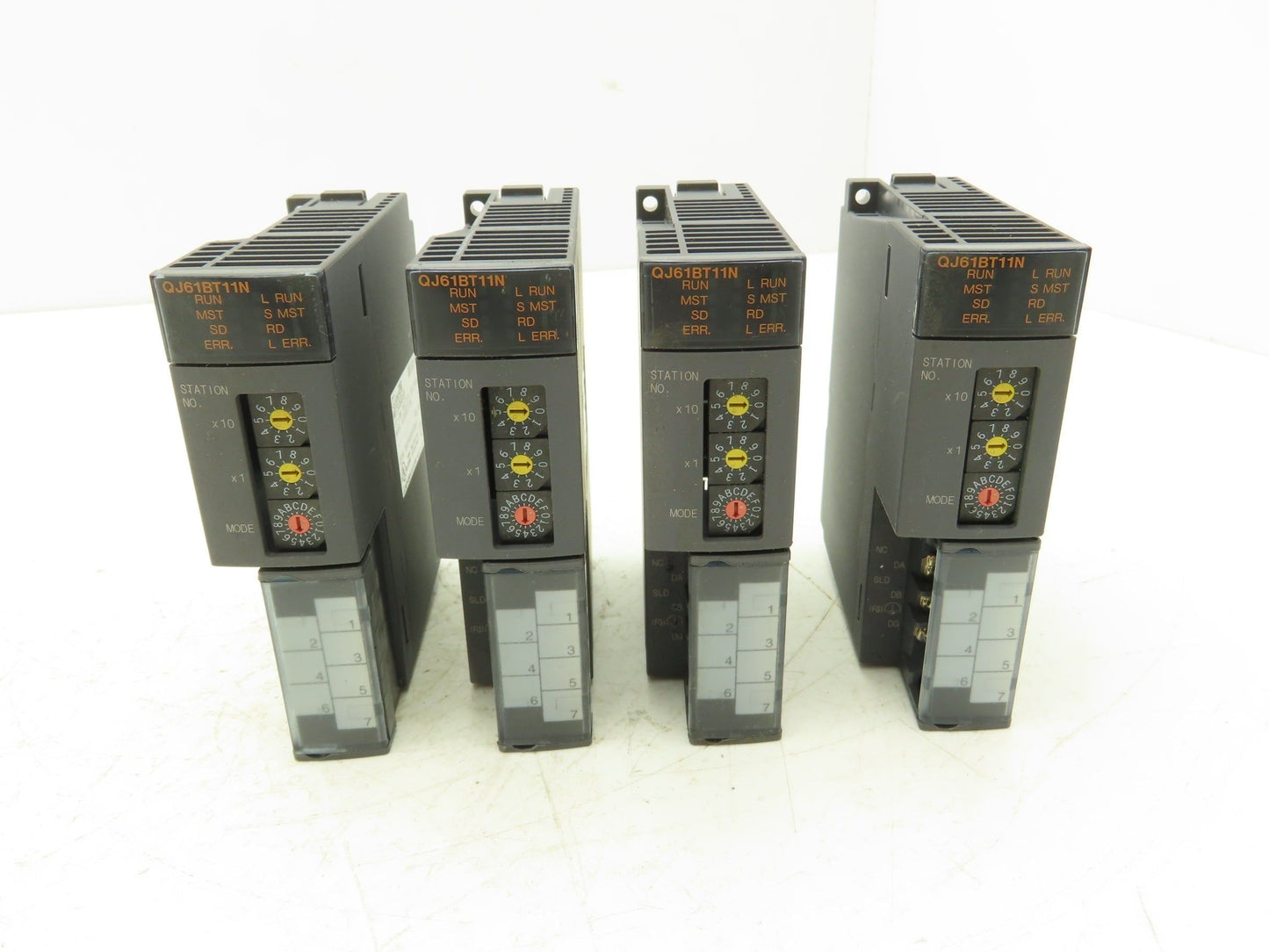 Mitsubishi QJ61BT11N Melsec-Q CC-Link V2 Master Unit CPU Lot of 4