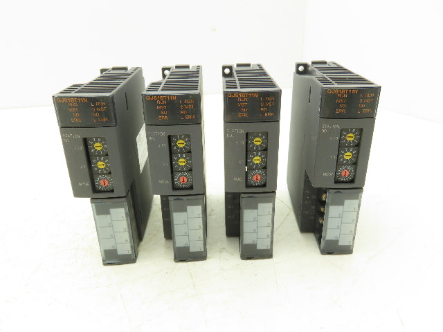 Mitsubishi QJ61BT11N Melsec-Q CC-Link V2 Master Unit CPU Lot of 4