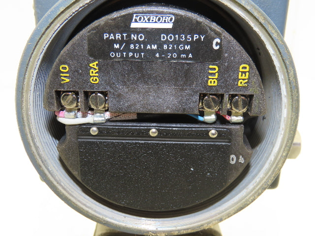 Foxboro 821GM-IS1NM2 EW Electronic Pressure Transmitter 12.5-65VDC 150PSI
