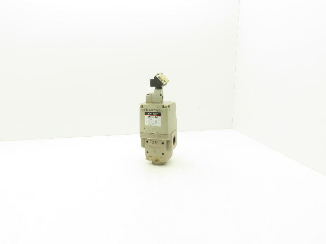 SMC VNH413A High Pressure Coolant Valve 24V 3 Port 7.0MPa Normally Closed 1"NPT