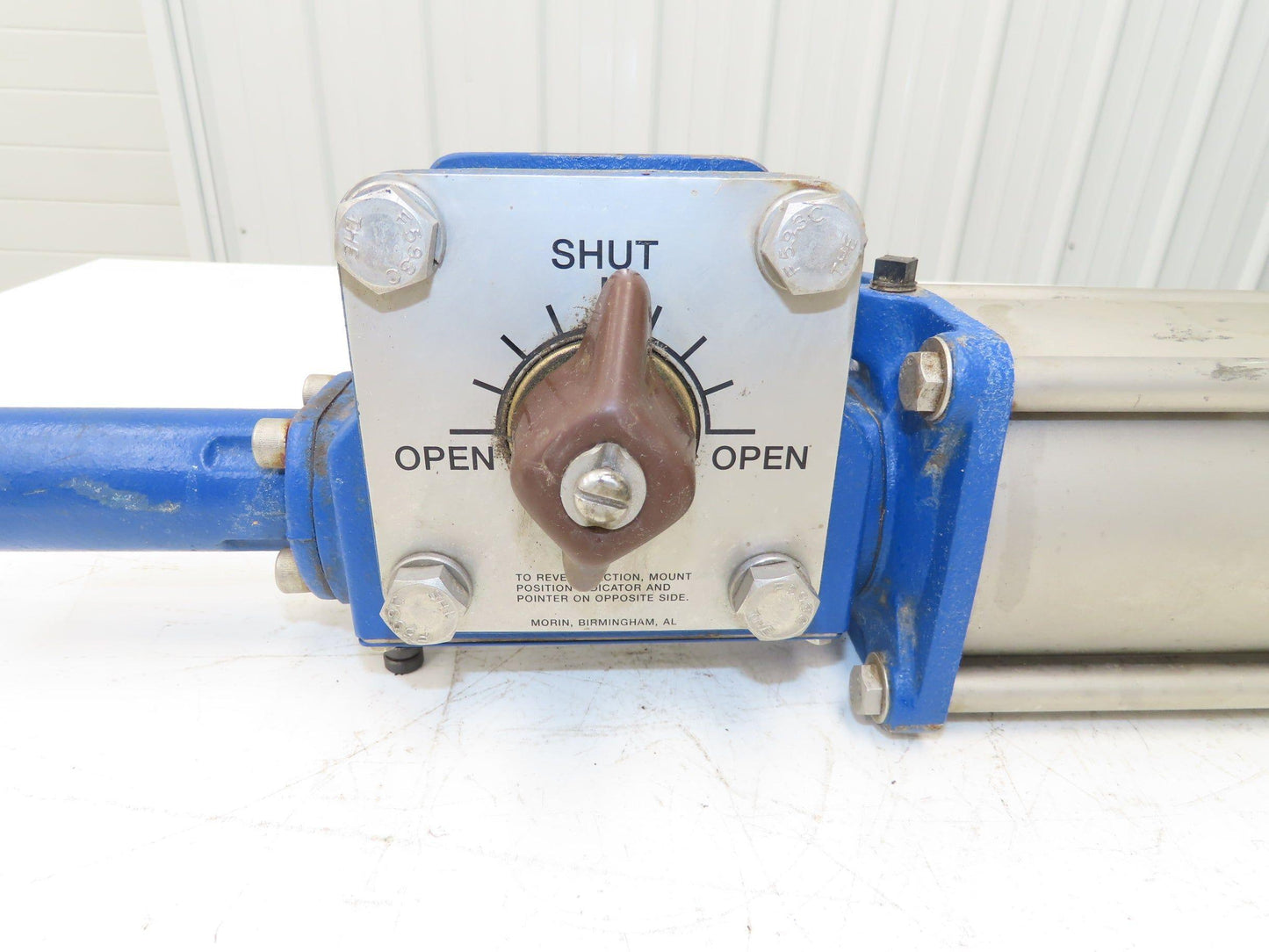 Morin B-023U-S060 Spring Return Pneumatic Valve Rotary Actuator 160 PSI