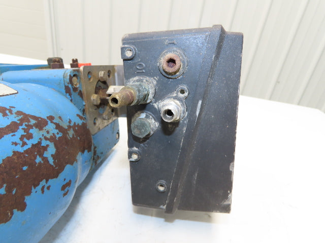 Jamesbury Quadra-Powr II QP1C/M 1.5" Flanged SS Ball Valve Actuator & Positioner