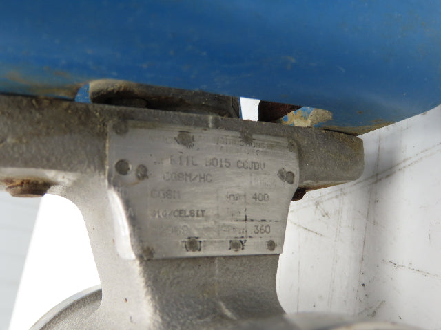 Jamesbury Quadra-Powr II QP1C/M 1.5" Flanged SS Ball Valve Actuator & Positioner