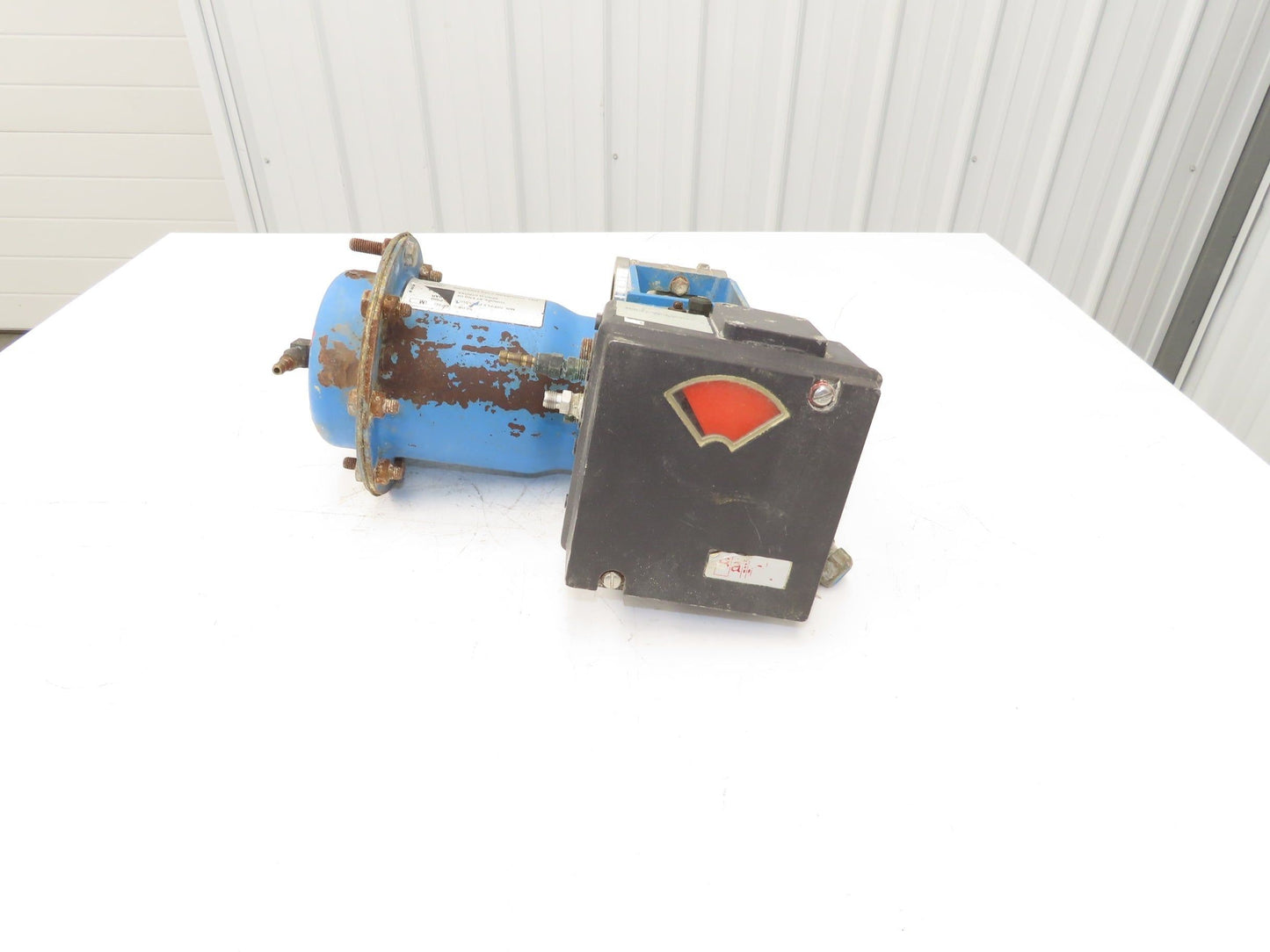 Jamesbury Quadra-Powr II QP1C/M 1.5" Flanged SS Ball Valve Actuator & Positioner