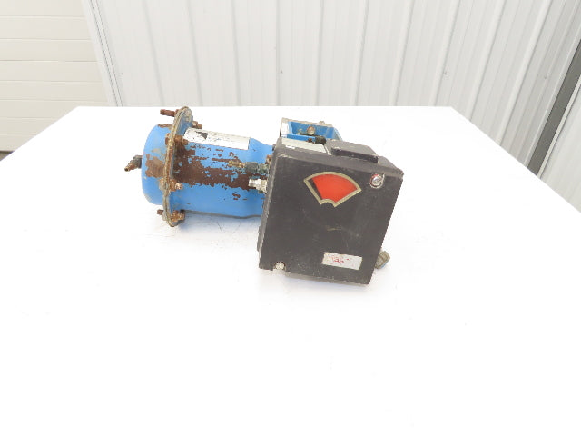 Jamesbury Quadra-Powr II QP1C/M 1.5" Flanged SS Ball Valve Actuator & Positioner