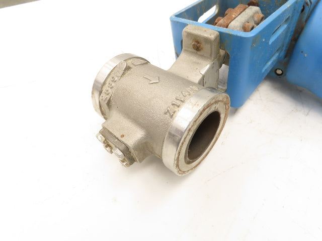 Jamesbury Quadra-Powr II QP1C/M 1.5" Flanged SS Ball Valve Actuator & Positioner