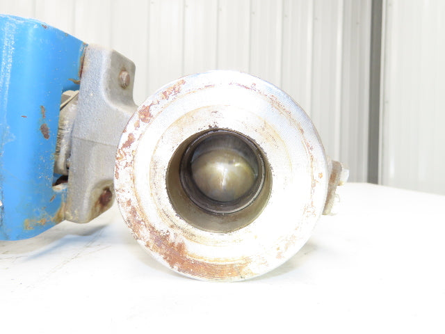 Jamesbury Quadra-Powr II QP1C/M 1.5" Flanged SS Ball Valve Actuator & Positioner