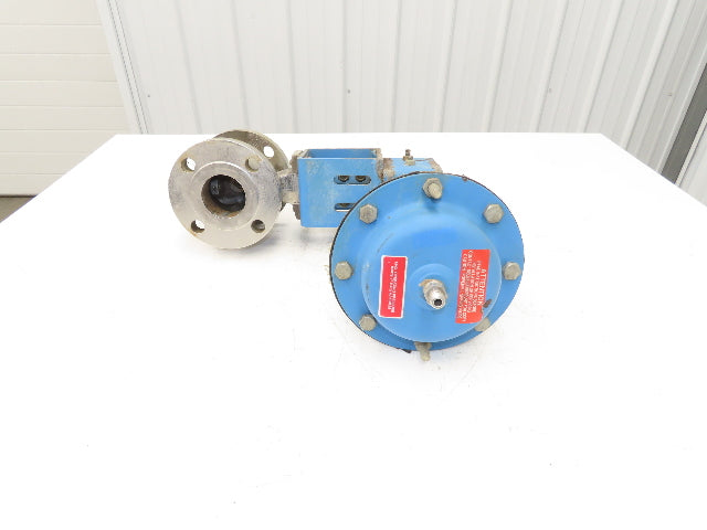 Jamesbury Quadra-Powr II QP1C/M 2" Flanged SS Ball Valve Actuator 100 PSI