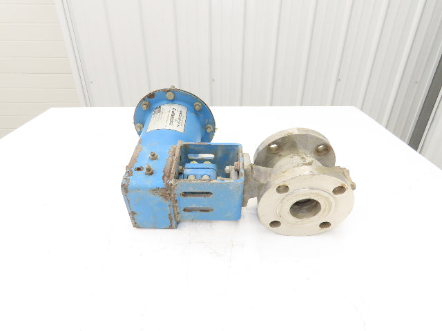 Jamesbury Quadra-Powr II QP1C/M 2" Flanged SS Ball Valve Actuator 100 PSI