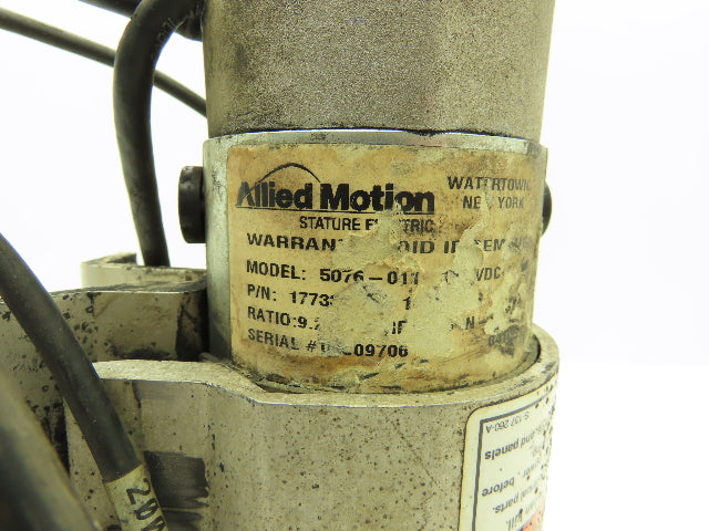 Miller/Stature 5076-011 Welder Wire Motor Feeder 115VDC