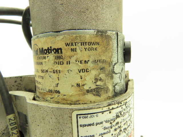 Miller/Stature 5076-011 Welder Wire Motor Feeder 115VDC