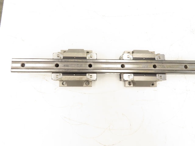 CPC HRC 35 FN Z-B Linear Bearing 70mm x 110mm x 48mm Guide Rail 35mm x 40"