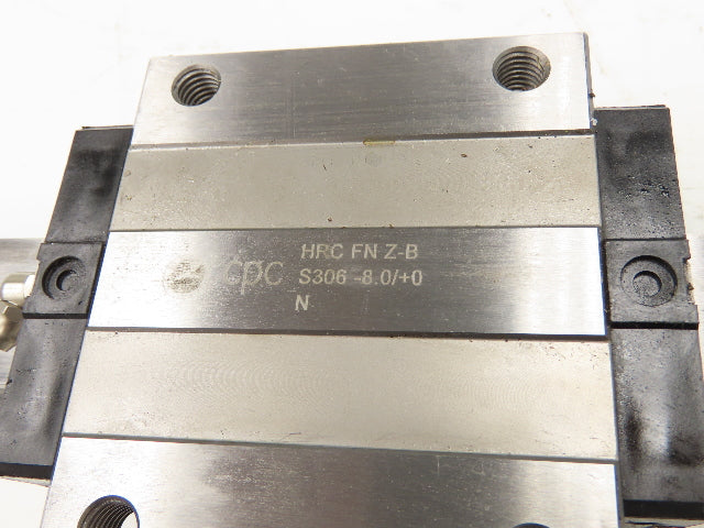 CPC HRC 35 FN Z-B Linear Bearing 70mm x 110mm x 48mm Guide Rail 35mm x 40"