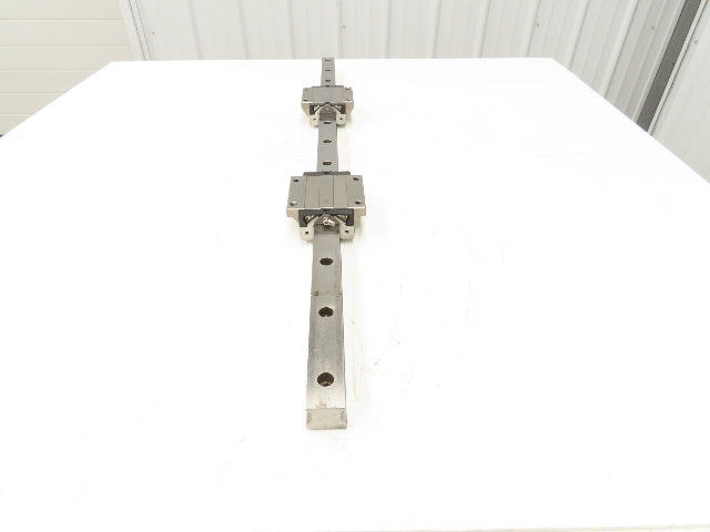 CPC HRC 35 FN Z-B Linear Bearing 70mm x 110mm x 48mm Guide Rail 35mm x 40"