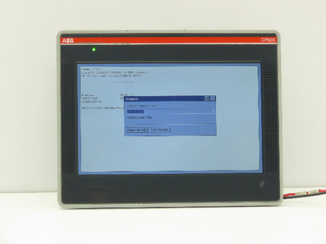 ABB CP635 Display Touch Screen HMI 24VDC 7" 800x480 USB 2.0 Ethernet Serial SD