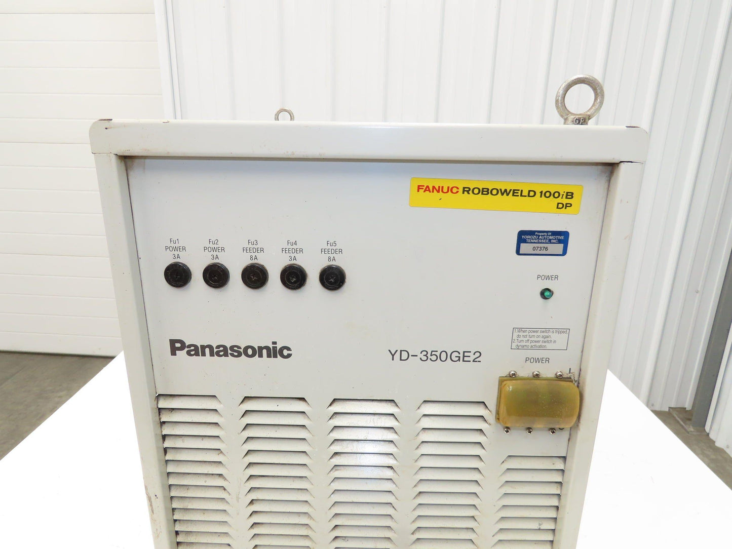 Panasonic YD-350GE2 Fanuc Roboweld 100iB 350A Robot Welding Power Supply 200V