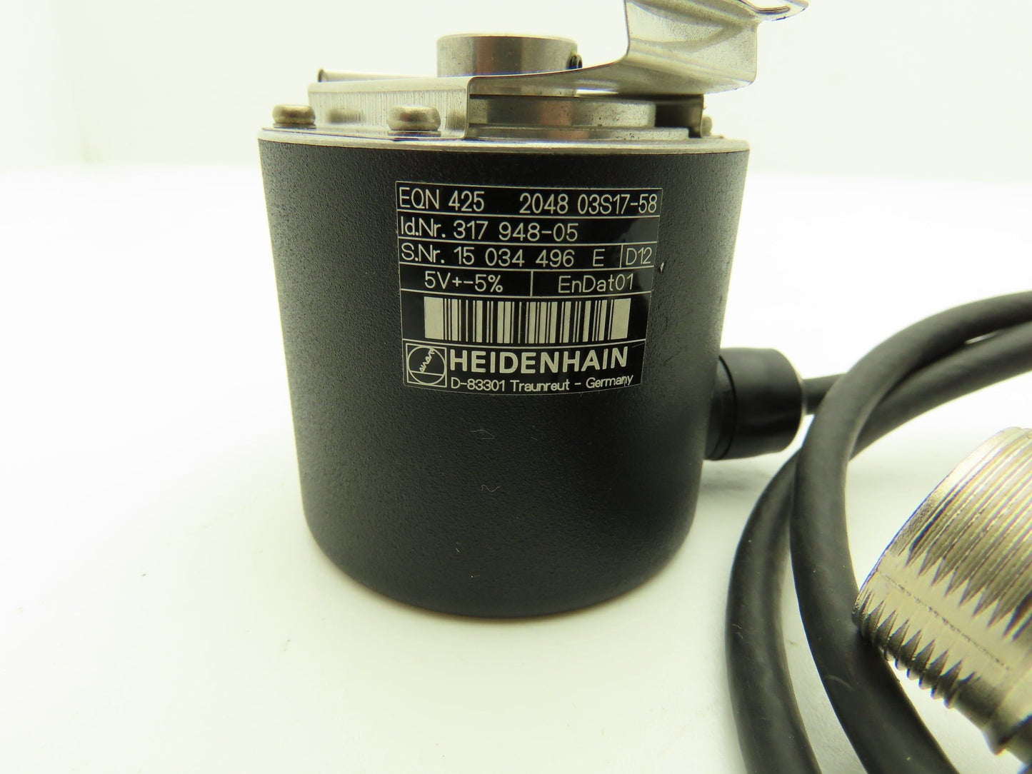 Heidenhain EQN 425 2048 03S17-58 Rotary Encoder with Cable