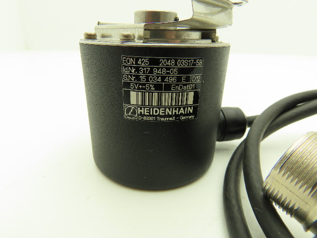 Heidenhain EQN 425 2048 03S17-58 Rotary Encoder with Cable