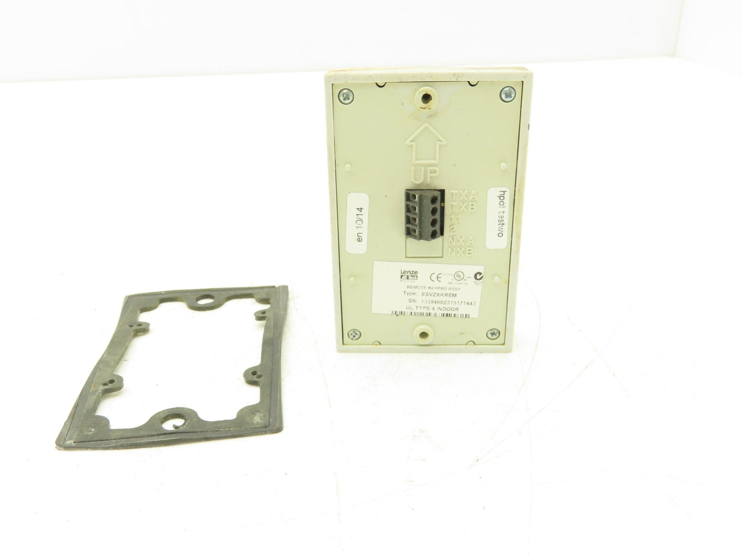 Lenze AC Tech ESVZXKREM Keypad for VFD Inverter Drive Remote Control