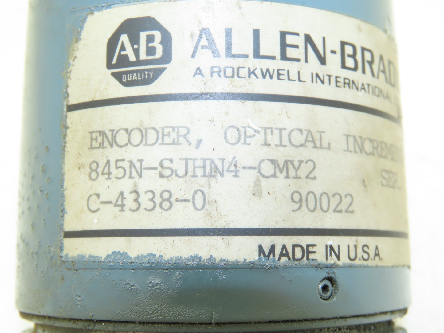 Allen Bradley 845N-SJHN4-CMY2 Rotary Encoder Optical Incremental Series C