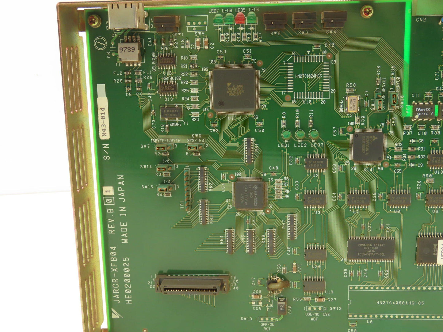 Yaskawa JARCR-XFB04 Motoman Control Board USB Ports Rev B01