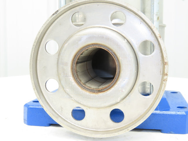 Goulds 4SVBK3 Inline Vertical Centrifugal Pump 2" Flanged 304SS 3/4Hp 230/460V