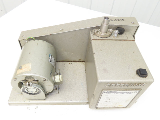 Edwards Speedivac ED100 Belt Drive Rotary Vacuum Pump 2-Stage 6CMH 230/460V 3PH