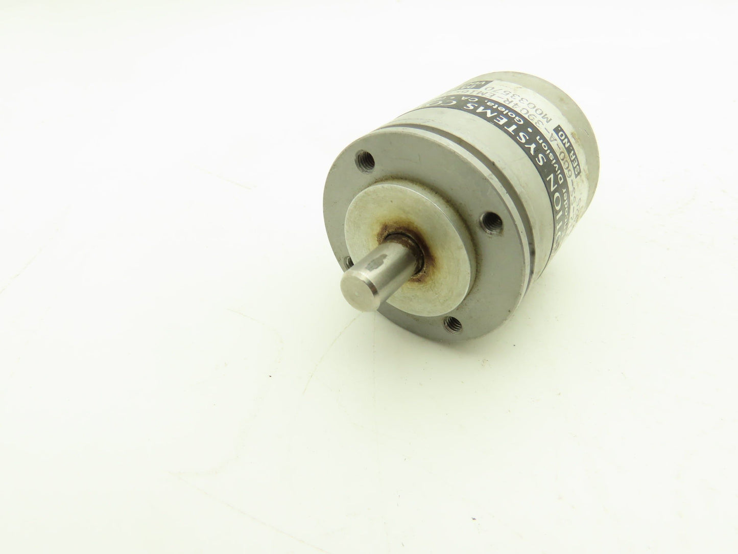 BEI H20EB-37-F12-SS-600-A-3904R-EM16-5V Rotary Encoder 3/8" Shaft 7-Pin 600 Inc