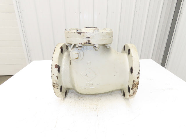 Crane 373 125 S 200 WOG Swing Check Valve Cast Iron 6" Flanged
