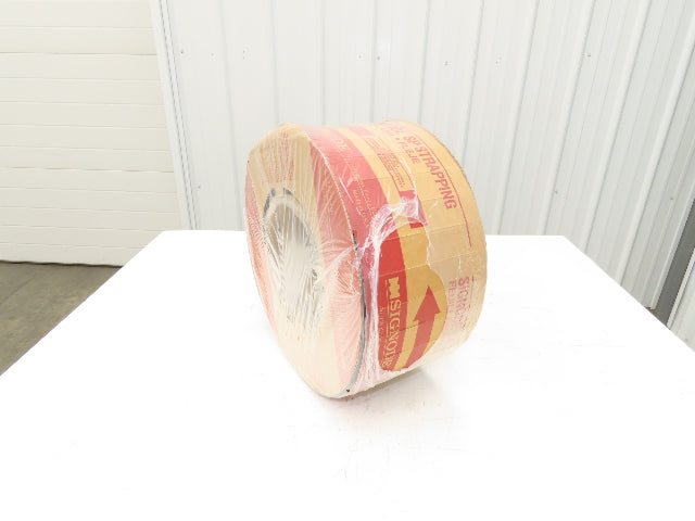 Signode 2X1617 Contrax SP 723 Plastic Banding 7/16" Polypropylene 500# 7500'