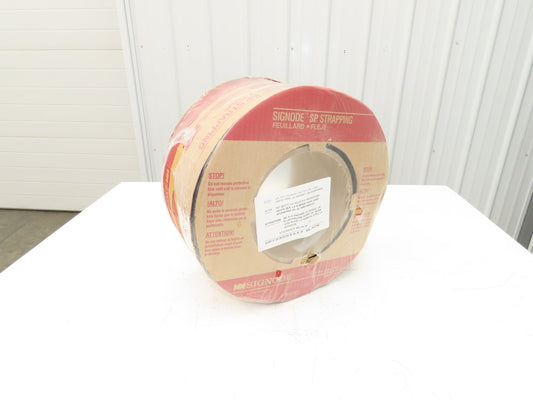Signode 2X1617 Contrax SP 723 Plastic Banding 7/16" Polypropylene 500# 7500'