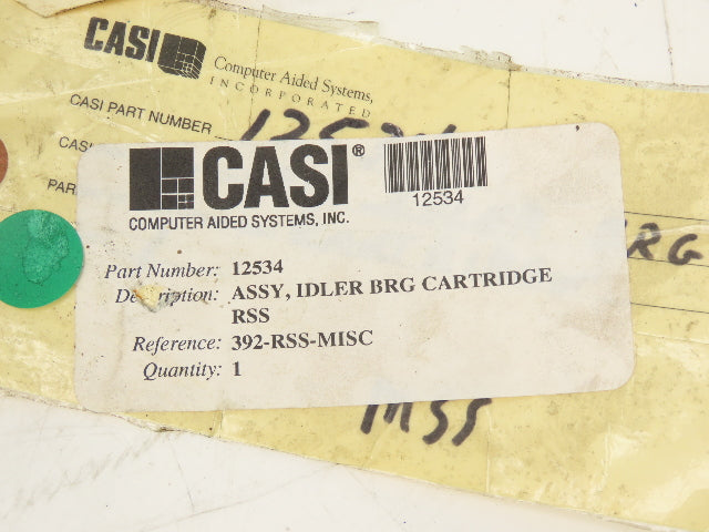 Casi 12534 E Flanged Idler Bearing Cartridge RSS 2.5" Shaft Dia Steel Housing