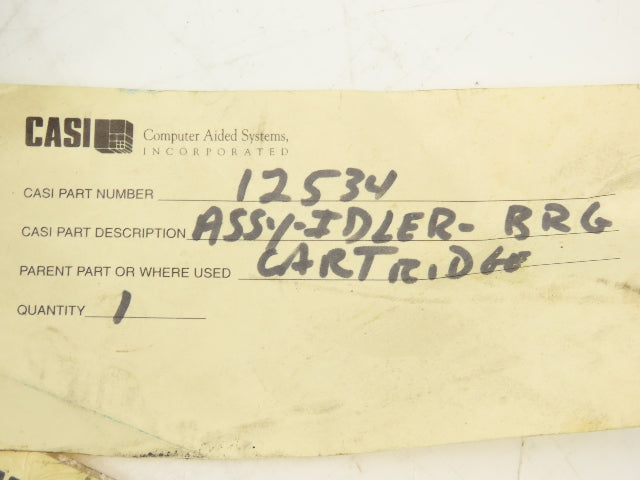 Casi 12534 E Flanged Idler Bearing Cartridge RSS 2.5" Shaft Dia Steel Housing