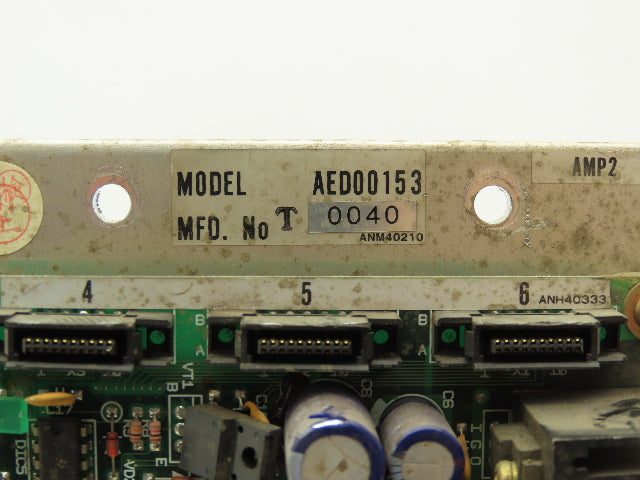 Panasonic AED00153 Servo Amplifier