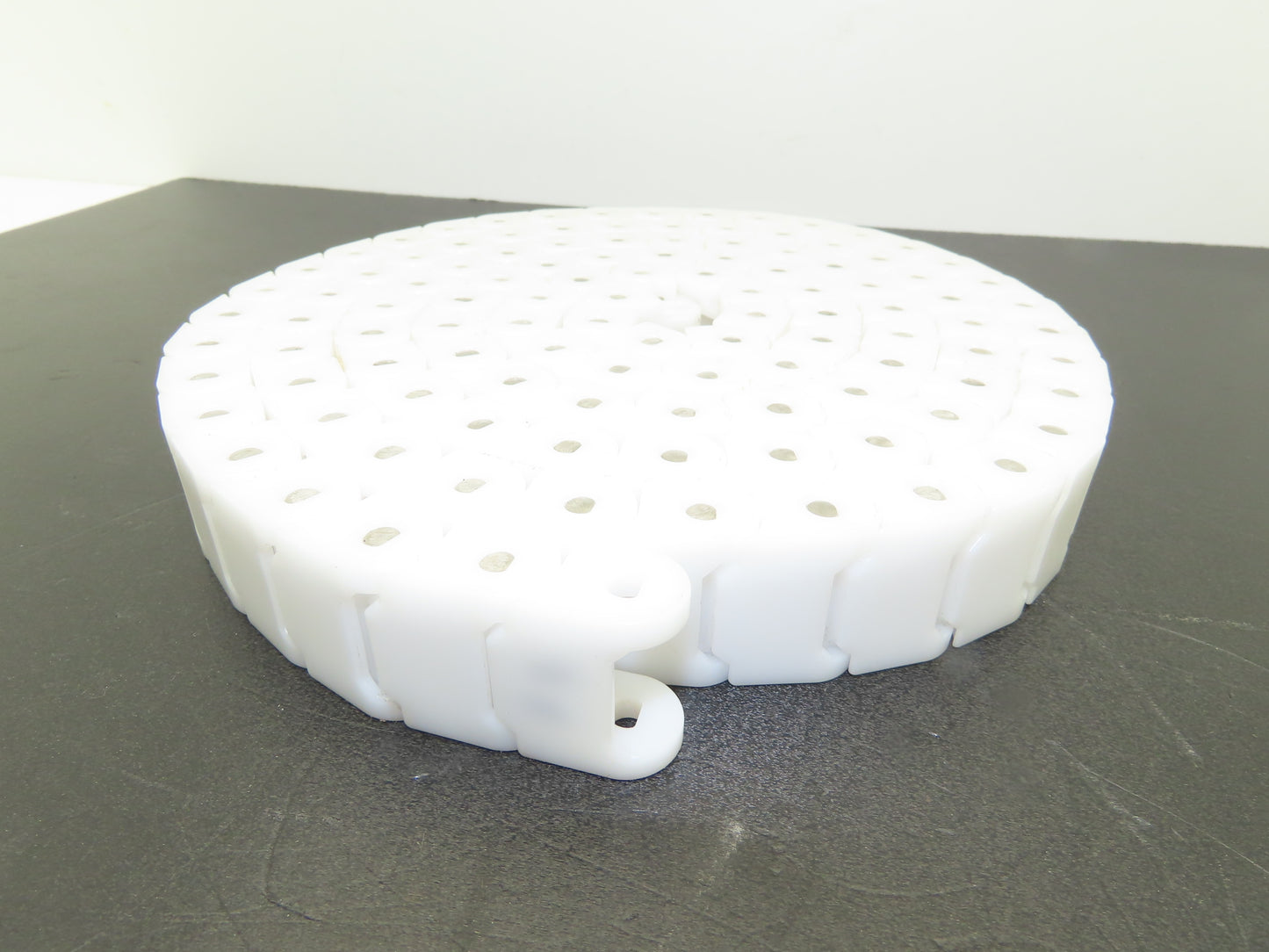 Tsubaki RSP 60P Flat Top Plastic Conveyor Chain White Poly 3/4"Pitch 1.18"W 7'L