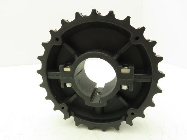Rexnord NS820-25T-2-1KW-1SS Double Sprocket for TableTop Conveyor Chain 2" Bore