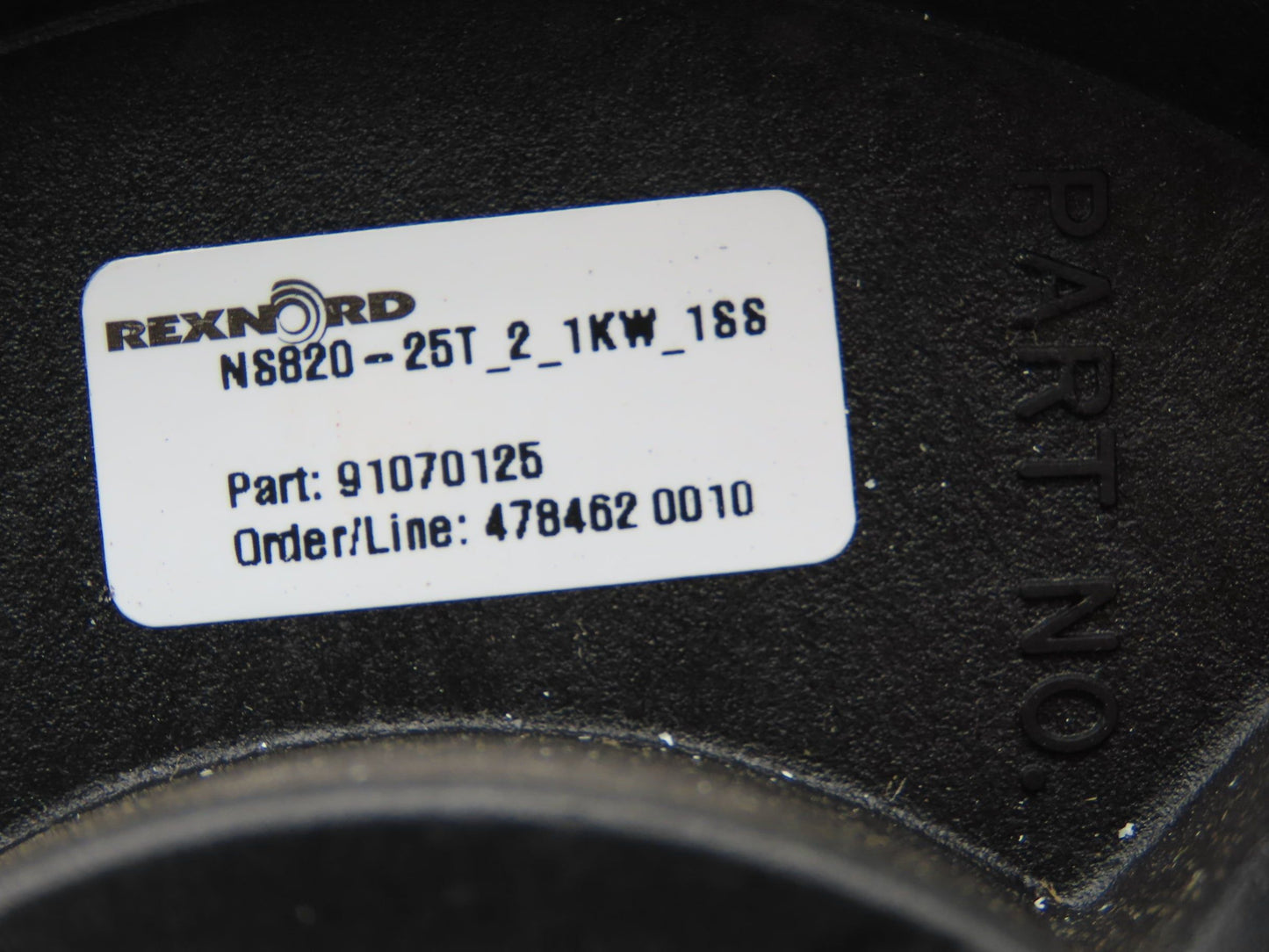 Rexnord NS820-25T-2-1KW-1SS Double Sprocket for TableTop Conveyor Chain 2" Bore