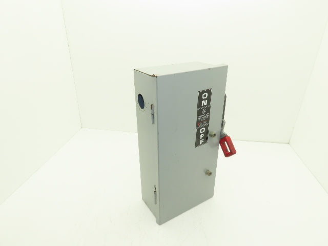 General Electric TH3362J Model 10 GE Safety Disconnect Switch 60A 600VAC