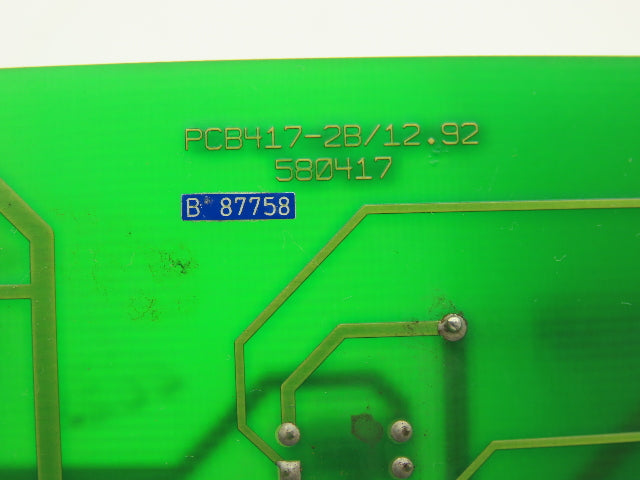 Siemens PCB417-2B/12.92 Rofin-Sinar Control Card 221317/12.92